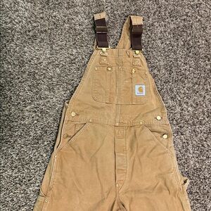 Carhartt Brown Bib Overalls